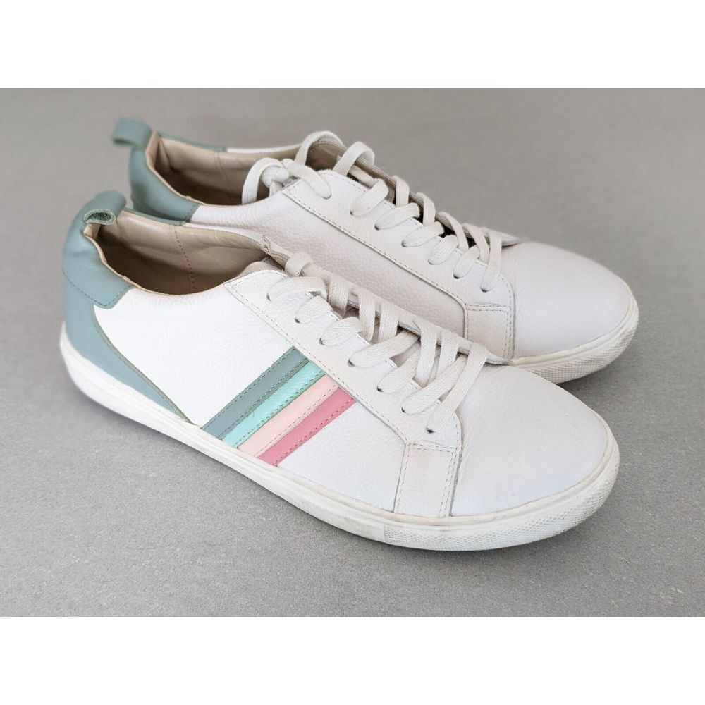 Piper Finn Rainbow Low Top‎ Adult Women's Size 6 Sneakers Shoes